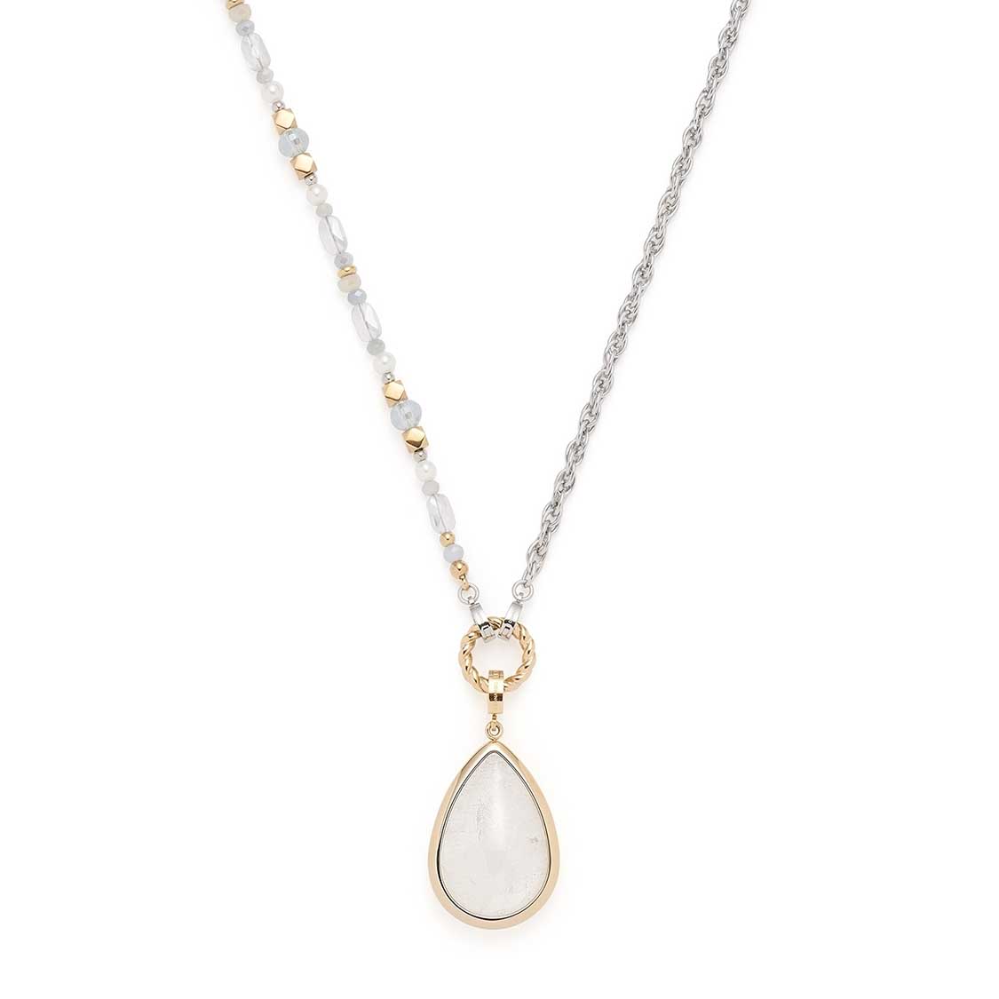 leonardo-esther-collier-clip-mix-perles-69-cm image 5