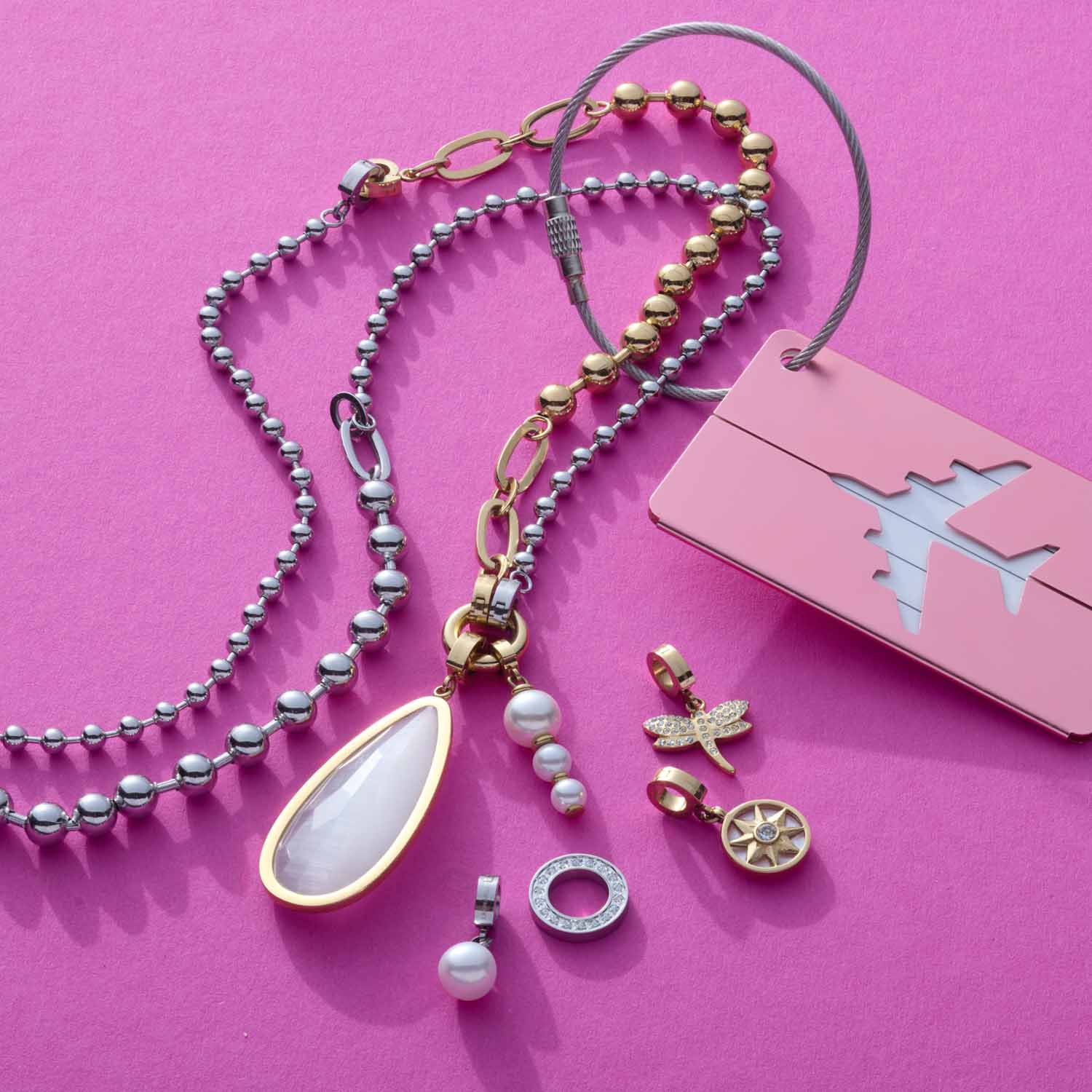 leonardo-clip-mix-lauren-pendentif-dor-toile image 7