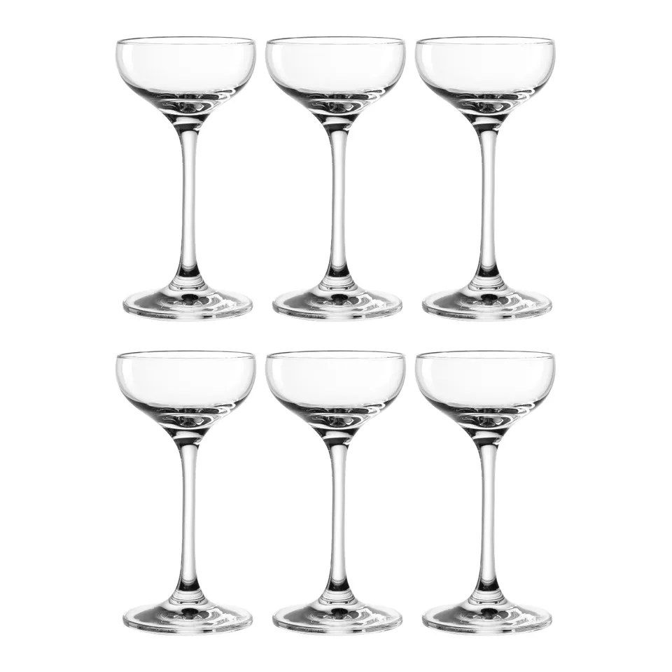 leonardo-cheers-coupe-liqueur-90-ml-lot-de-6-verre-transparent image 1