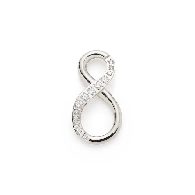 leonardo-senta-anneau-clip-argent-zirconia image 1