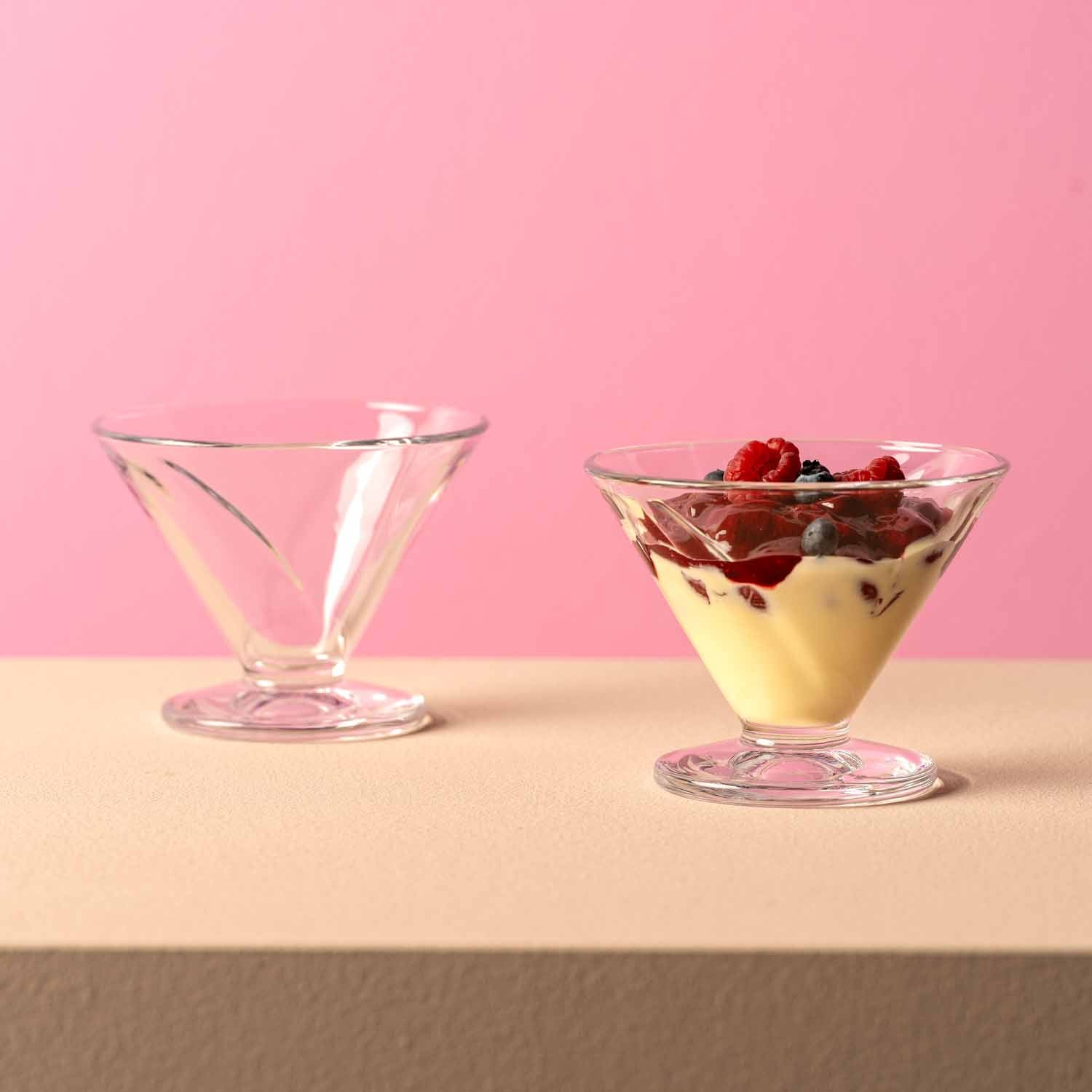 leonardo-cono-coupe-glace-verre-270-ml-lot-de-4-transparent image 5