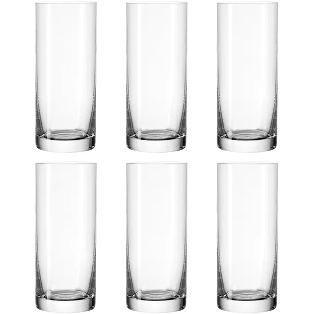 leonardo-easy-verre-eau-330-ml-lot-de-6-transparent image 1