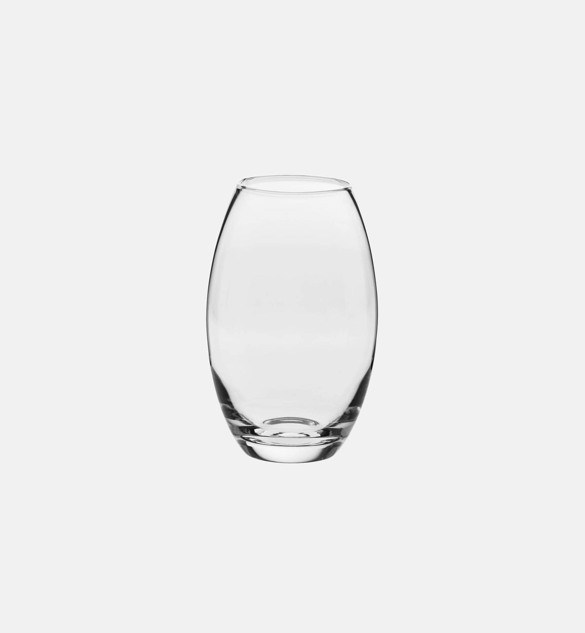 krosno-vase-ovale-transparent-23-5-cm-verre-lisse image 1