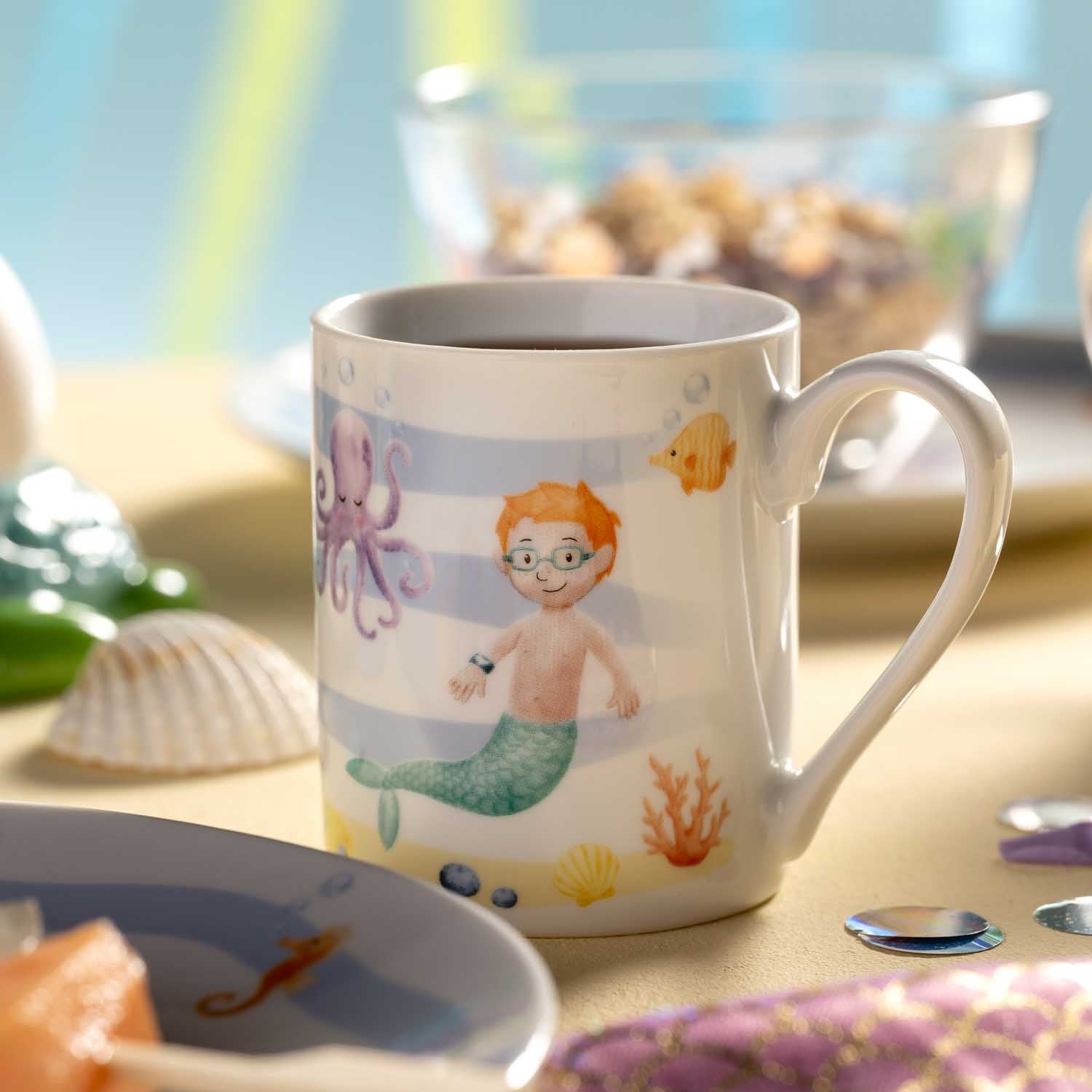 leonardo-bambini-avventura-set-repas-enfant-mer-3-pcs-porcelaine image 4