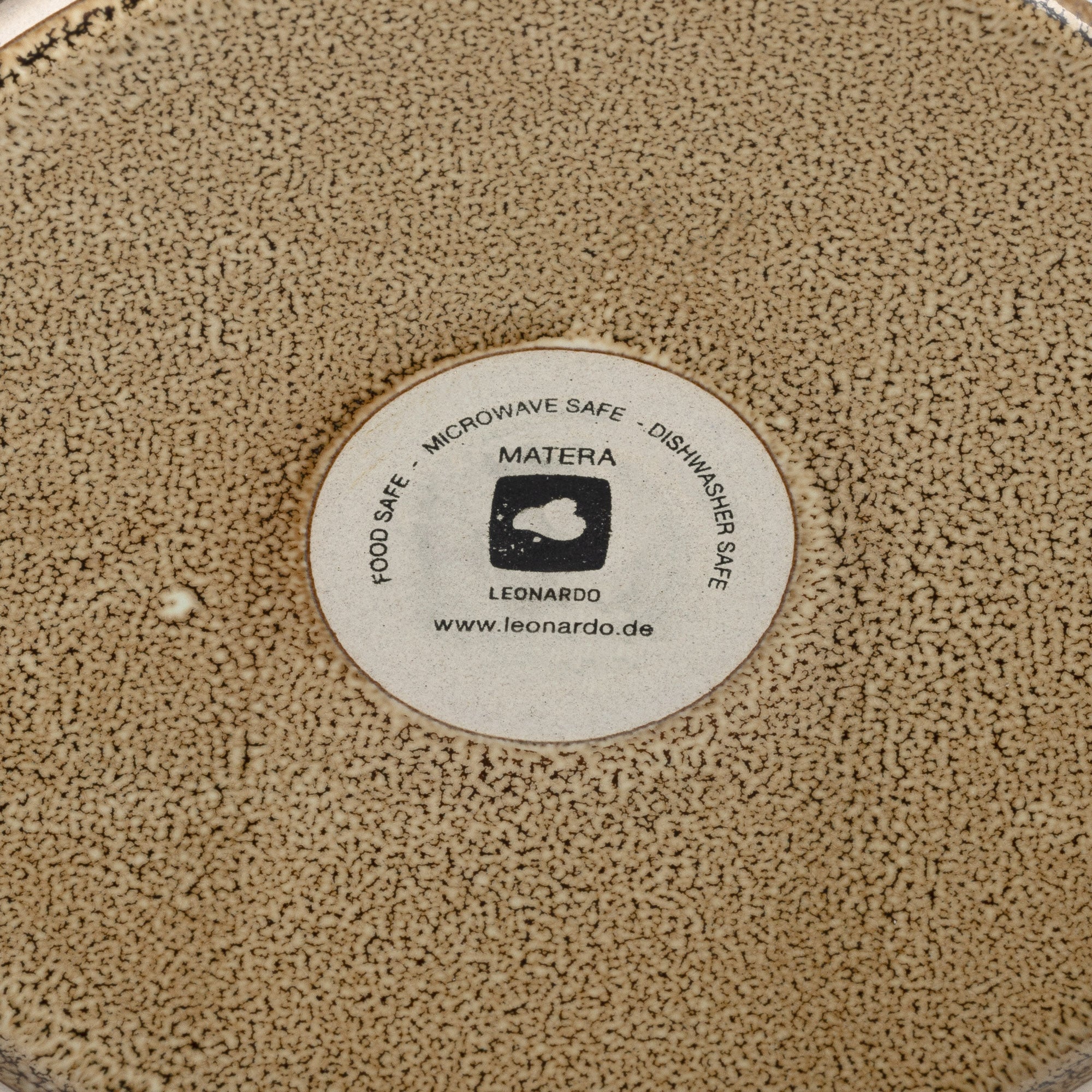 leonardo-matera-assiette-c-ramique-beige-27-cm-lot-de-6 image 4