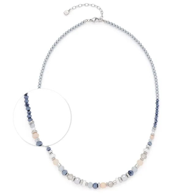 leonardo-britta-collier-perles-bleues-45-cm image 1