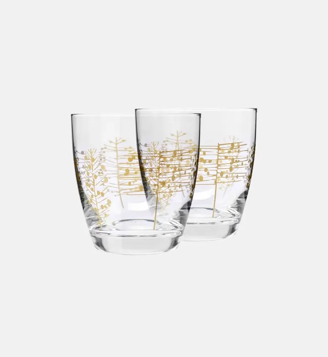 krosno-arbres-dor-s-verre-370-ml-imprim-or image 1