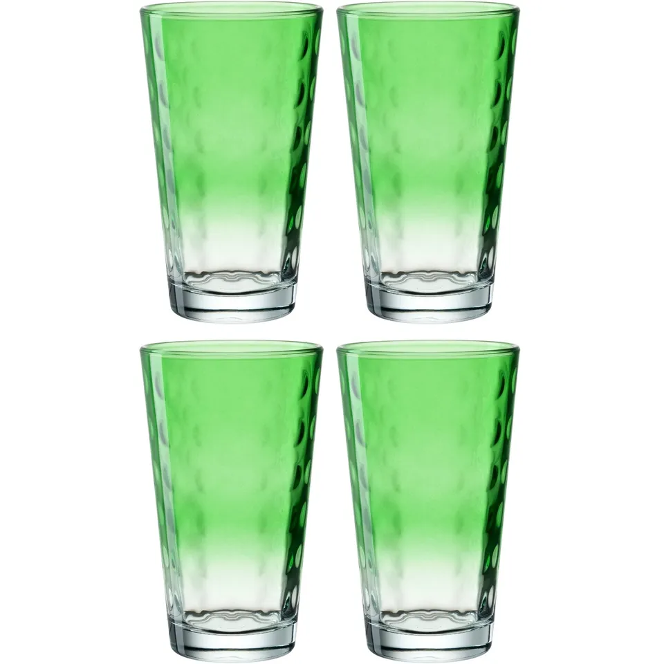 leonardo-optic-verre-boire-540-ml-vert-lot-de-4 image 1