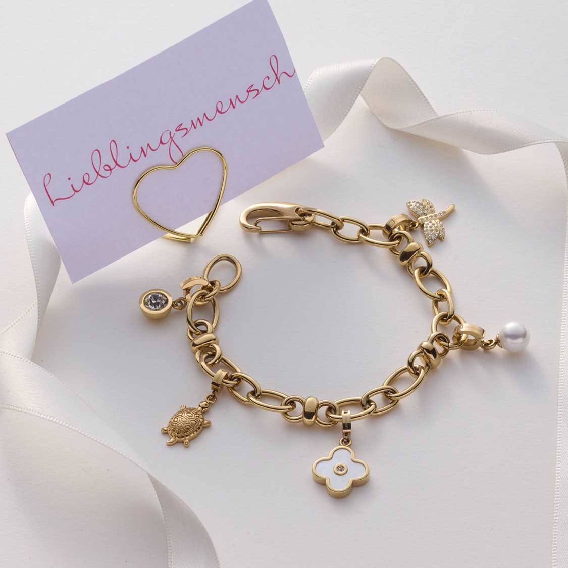leonardo-virginia-bracelet-dor-maillons-ovales image 2
