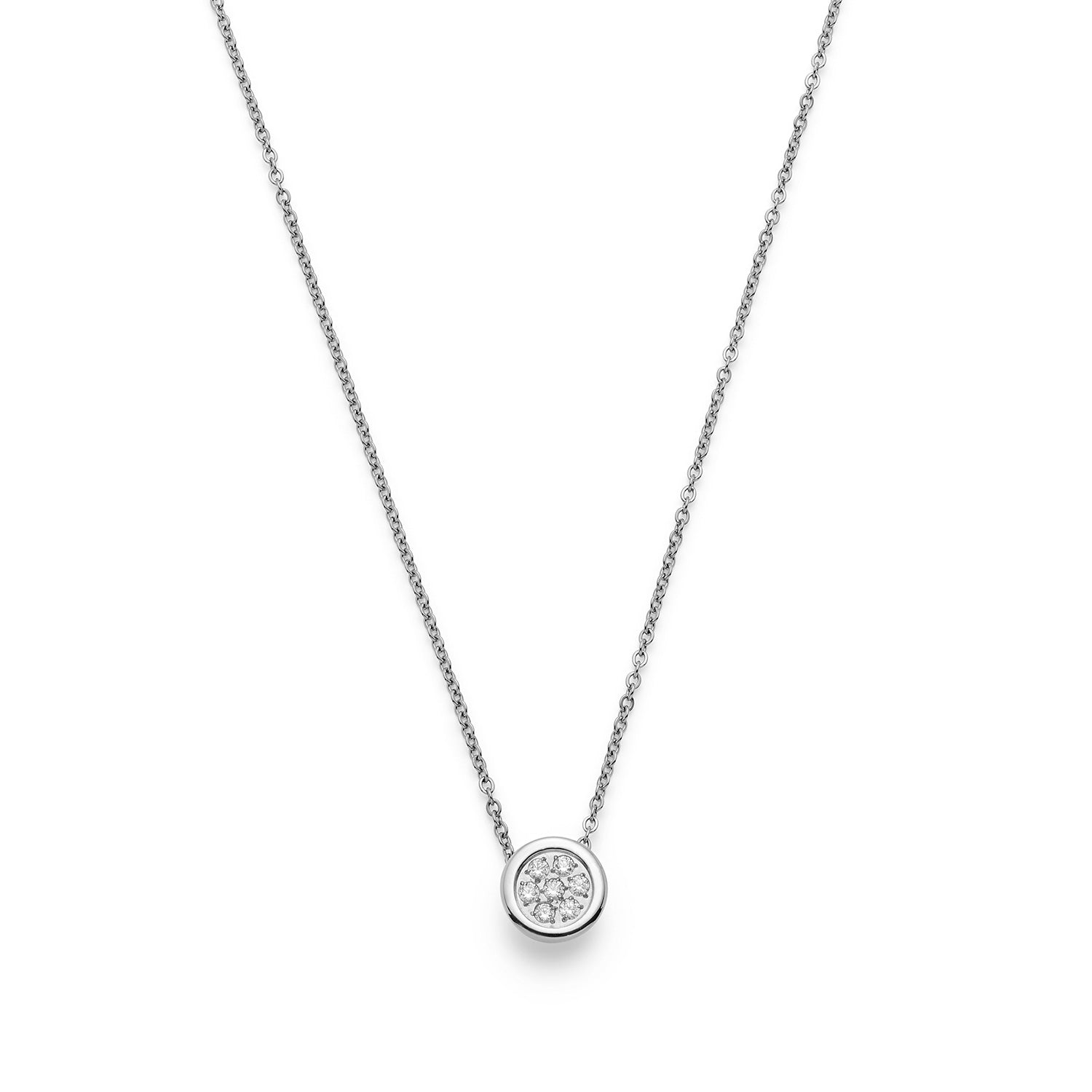 leonardo-catherine-45-cm-collier-argent-zirconia image 3