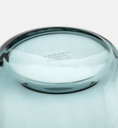 krosno-ballerina-vase-aquamarine-40-cm-cristal-fait-main image 6