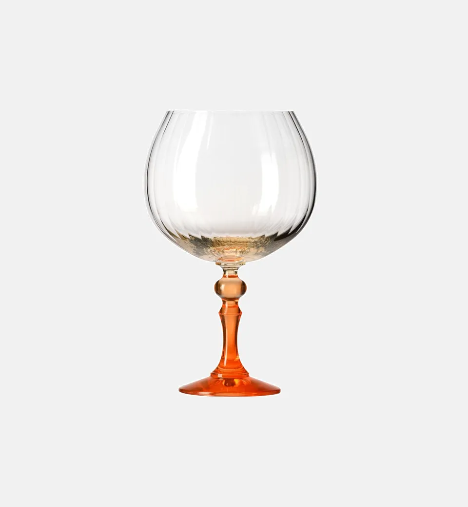 krosno-bubble-verre-gin-pied-orange-660-ml image 1