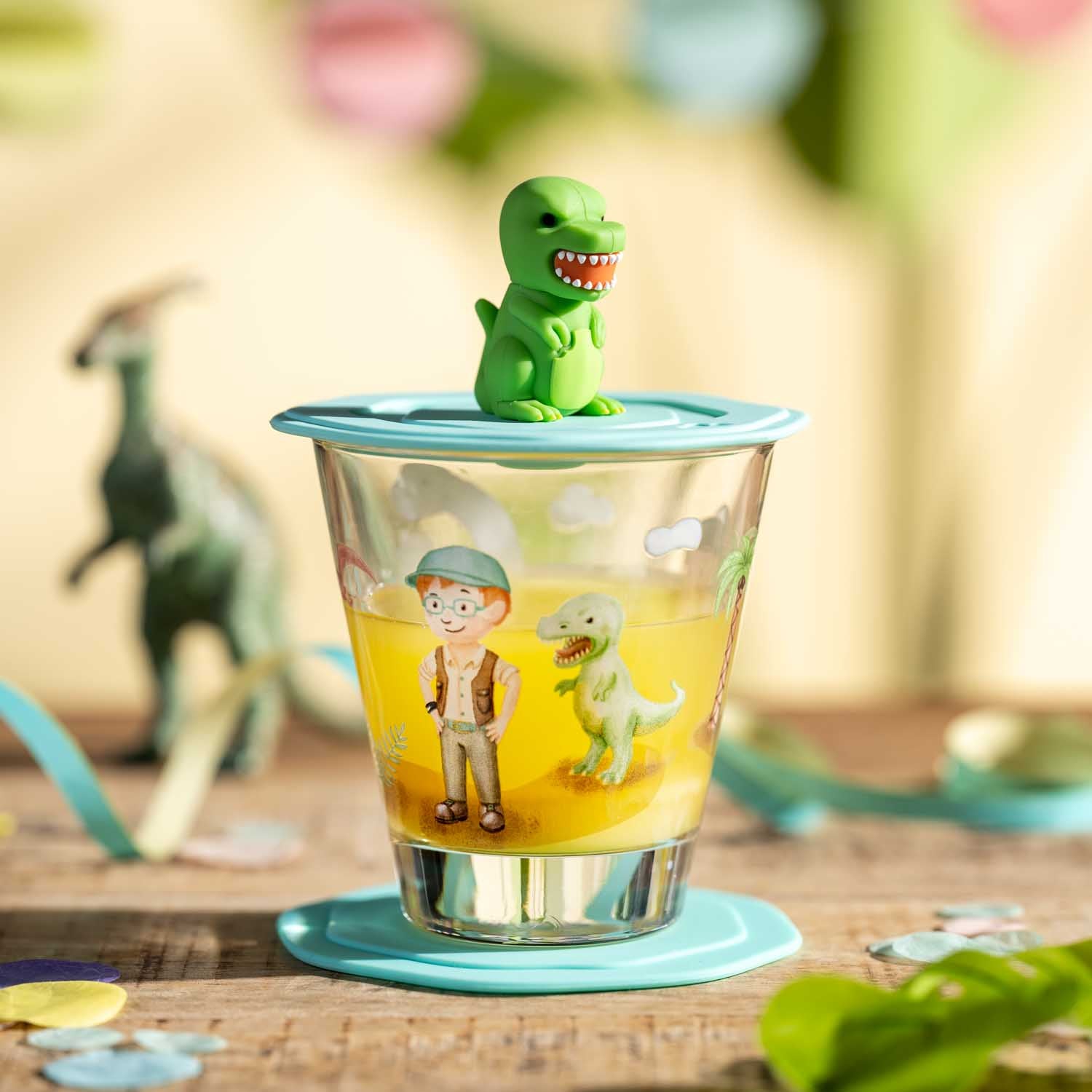 leonardo-bambini-avventura-set-3-verres-enfant-dino-215-ml image 3