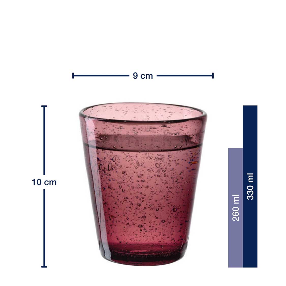 leonardo-burano-verres-eau-330-ml-couleurs-lot-4 image 3