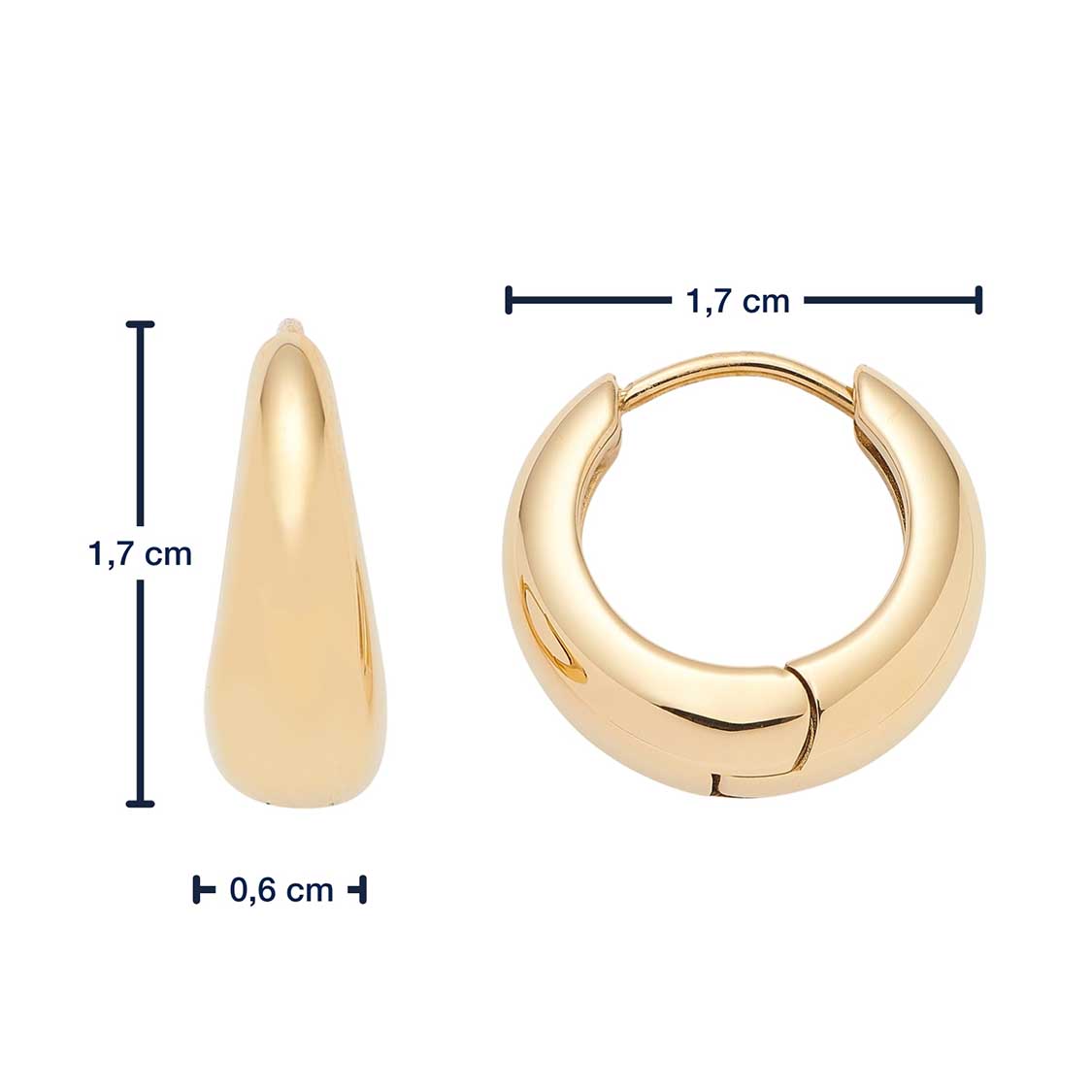 leonardo-ciao-clothilde-cr-oles-or-boucles-rondes-femme image 4
