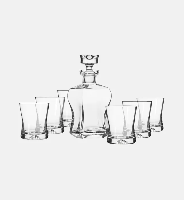 krosno-service-whisky-7-pi-ces-carafe-500-ml-cristal image 1