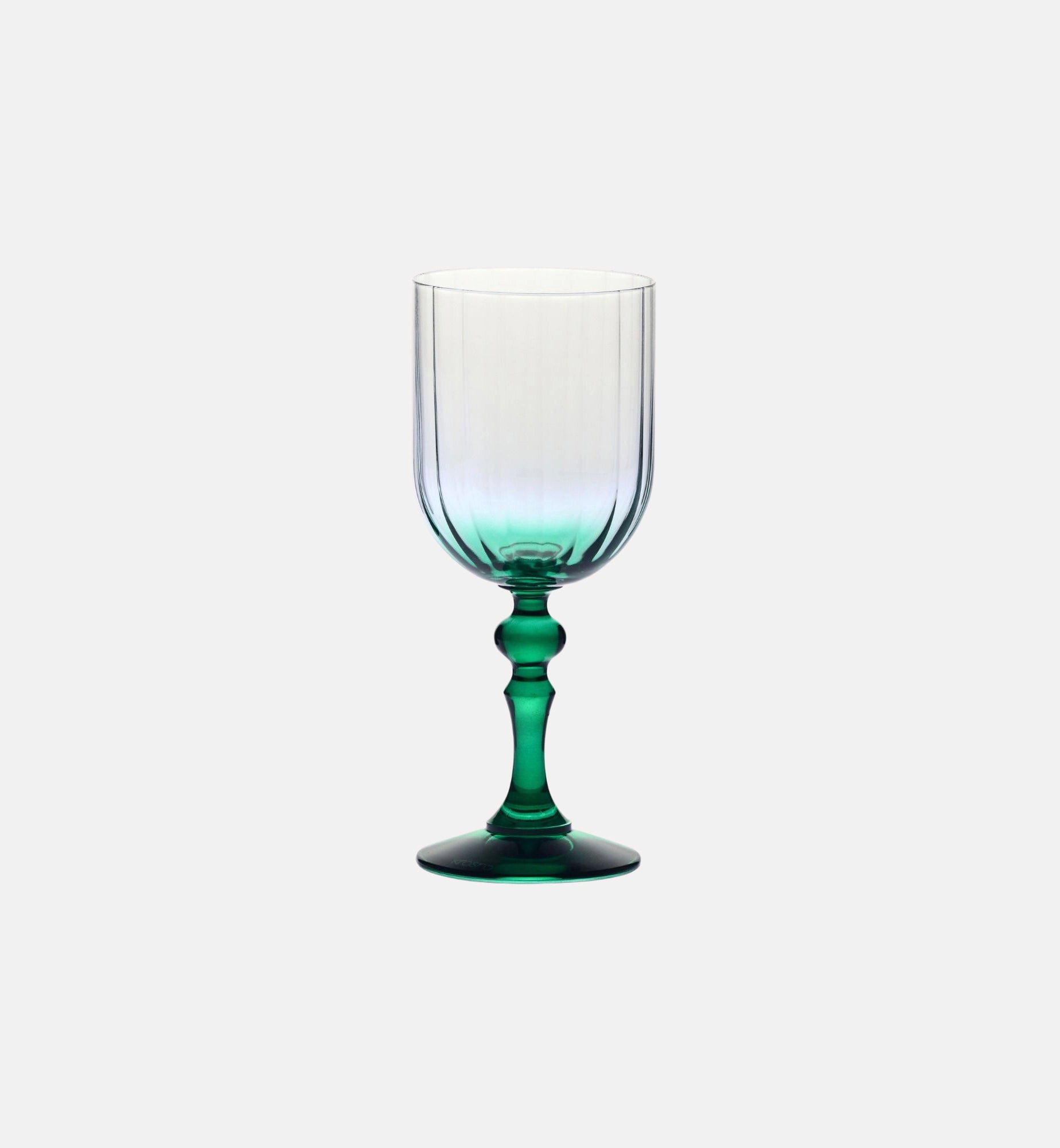 krosno-verres-vin-300-ml-pied-vert-d-grad-stri image 1