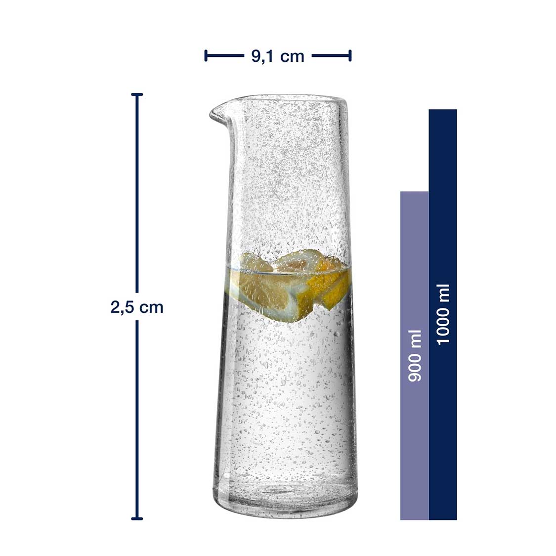 leonardo-burano-carafe-en-verre-souffl-0-9-l-transparente image 3