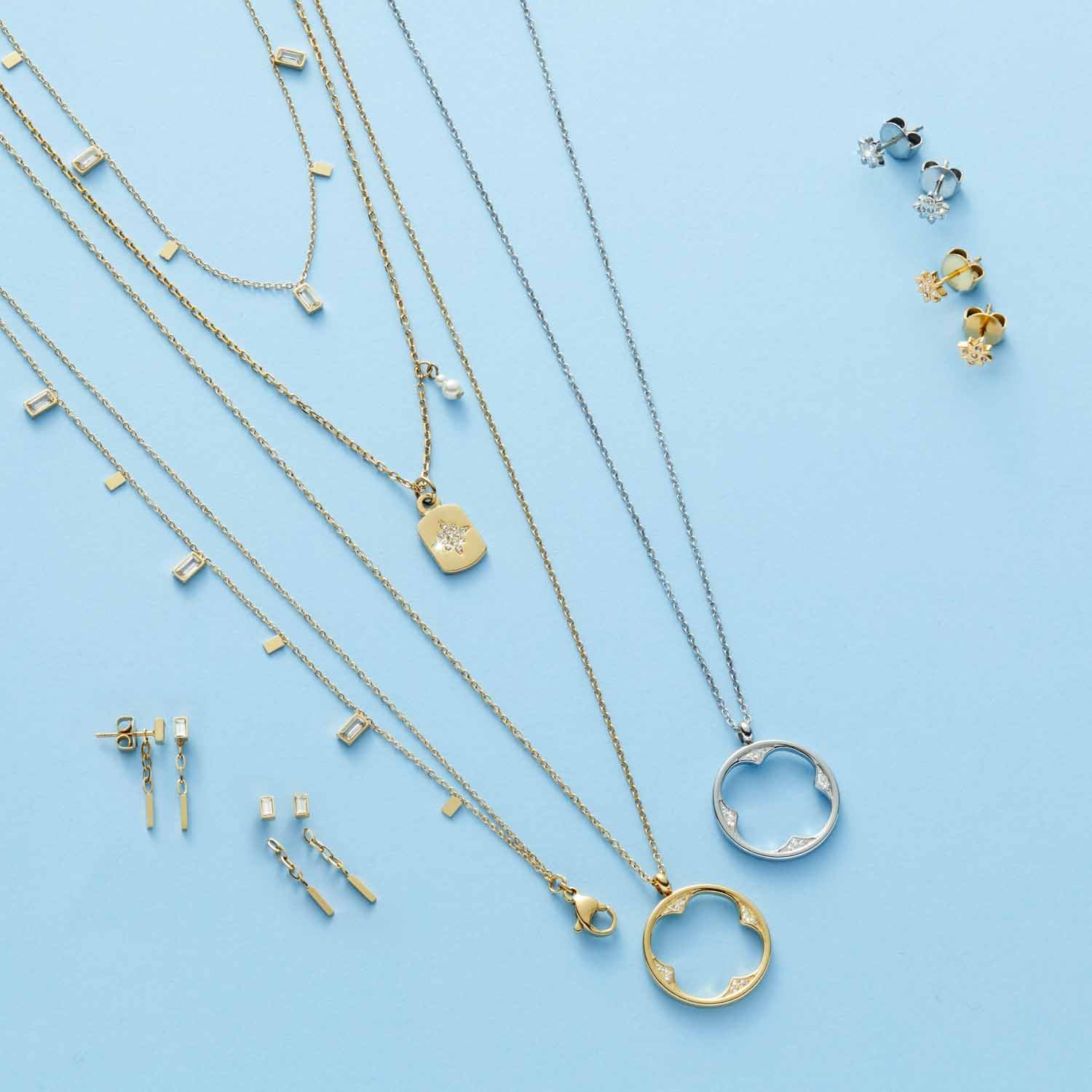 leonardo-campagnola-collier-60-cm-dor-zirconia image 5