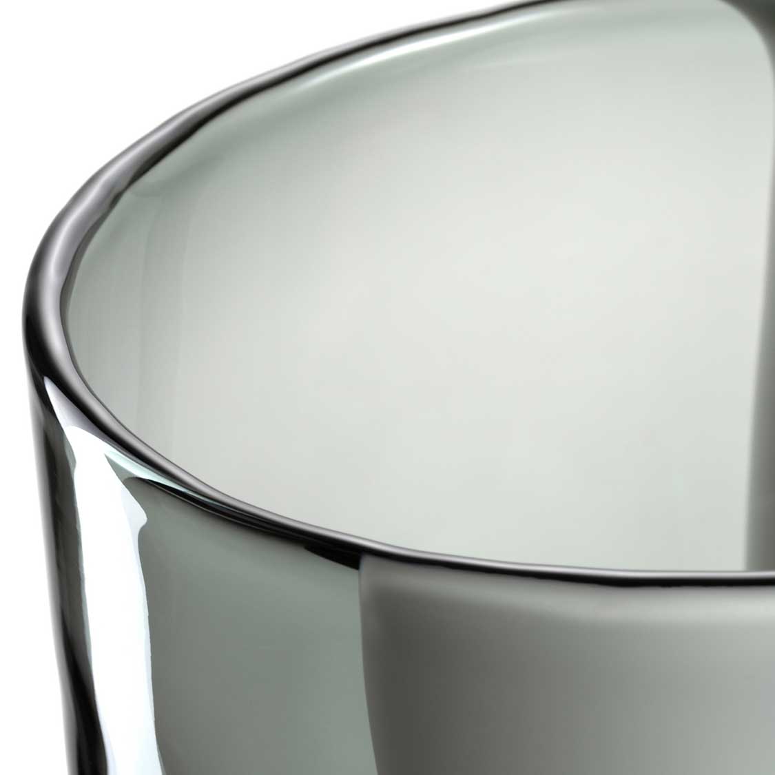 leonardo-banda-nera-vase-26-cm-noir-verre-fait-main image 4