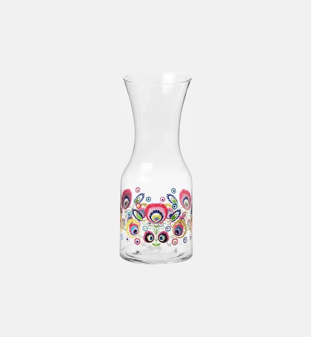 krosno-folk-carafe-900-ml-motif-owicz image 1