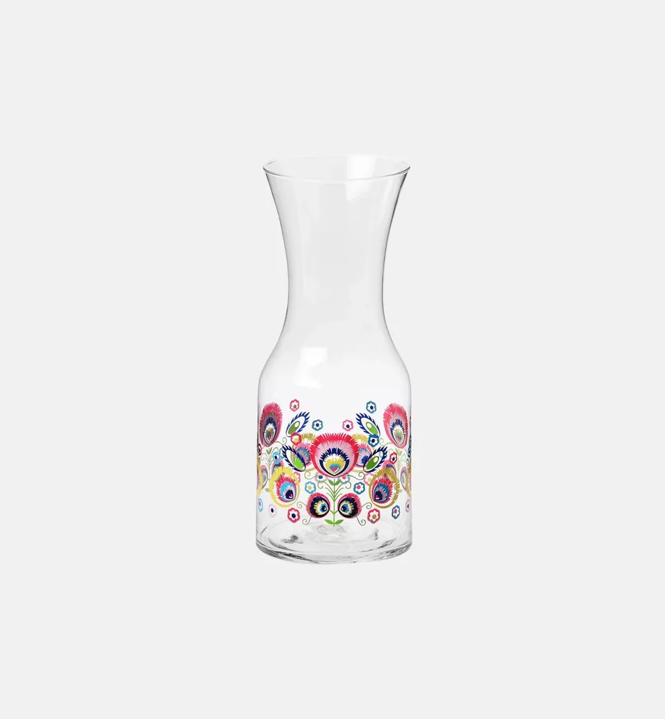 krosno-folk-carafe-900-ml-motif-owicz image 1