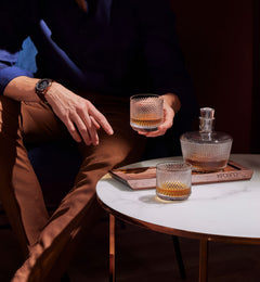 krosno-scotland-set-whisky-3-pi-ces-carafe-cristal-fait-main image 7