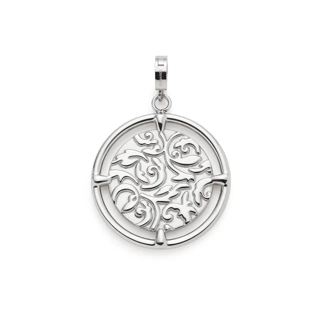 leonardo-terry-pendentif-clip-mix-acier-argent image 1