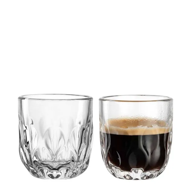 leonardo-gocce-verre-espresso-60-ml-transparent-lot-2 image 1