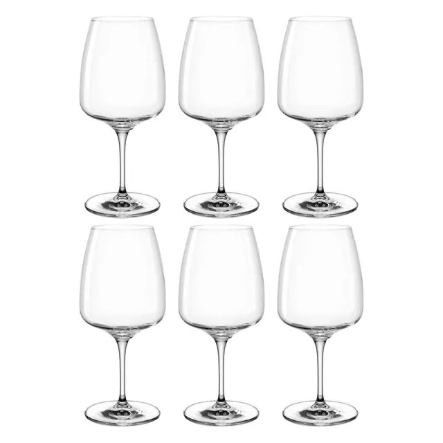 leonardo-cesti-verre-vin-blanc-360-ml-lot-de-6-transparent image 1