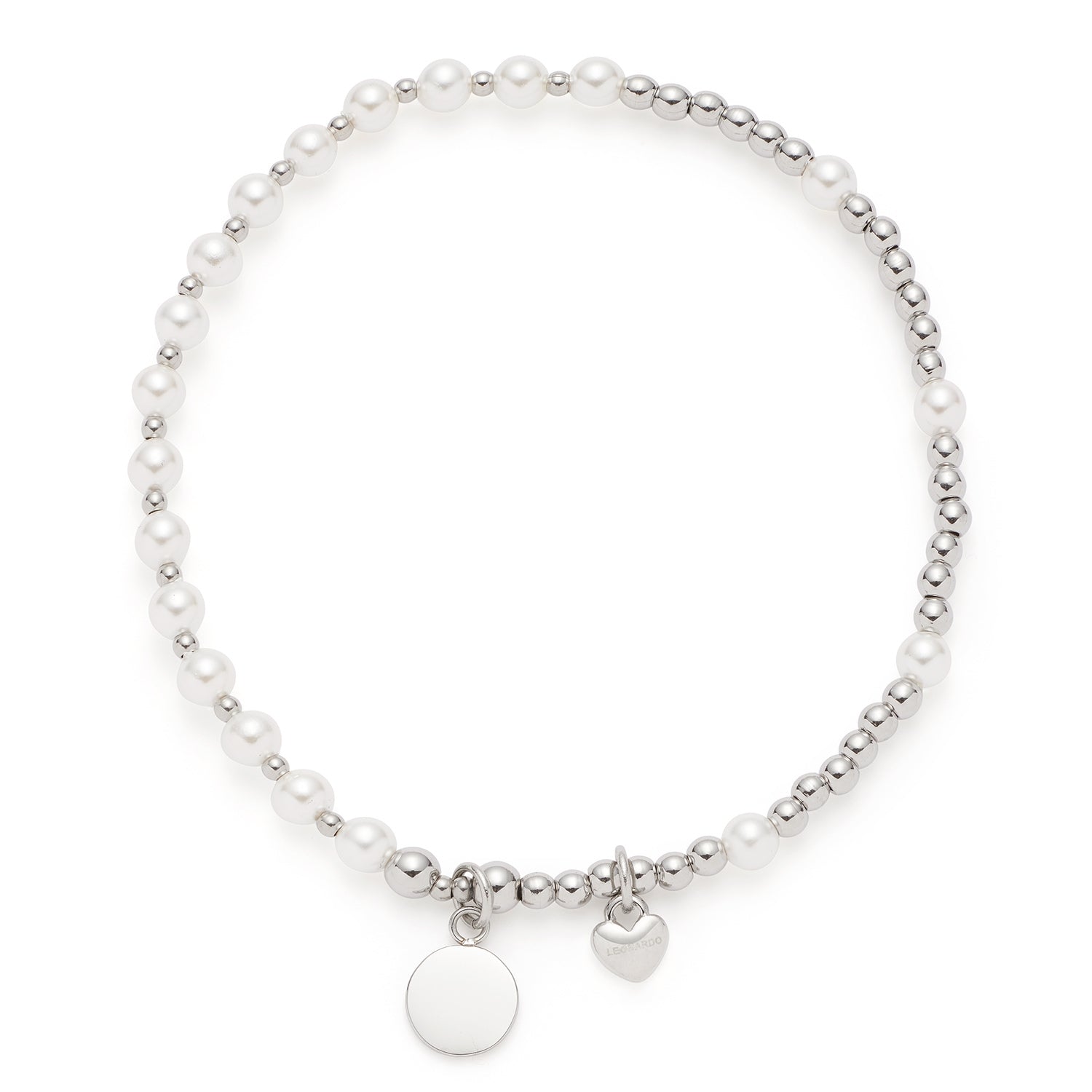 leonardo-liara-you-me-bracelet-perles-blanc-gravure image 2