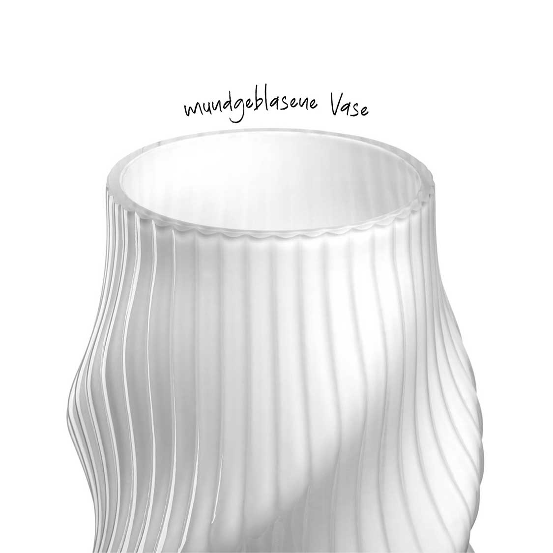 leonardo-verdi-vase-blanc-verre-30-cm-fleurs image 4