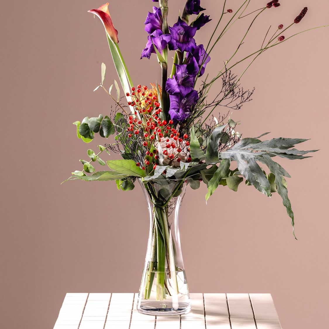 leonardo-gia-vase-verre-transparent-28-cm-fait-main image 7