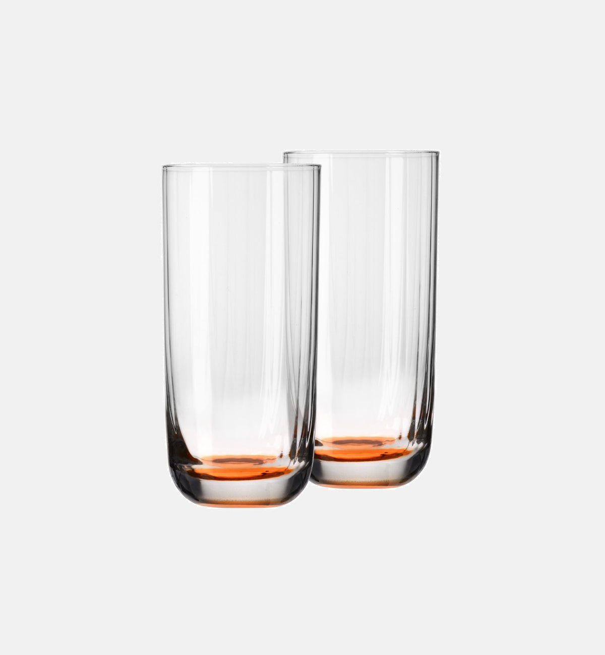 krosno-bubble-verre-stri-orange-360-ml-cristal-2 image 2
