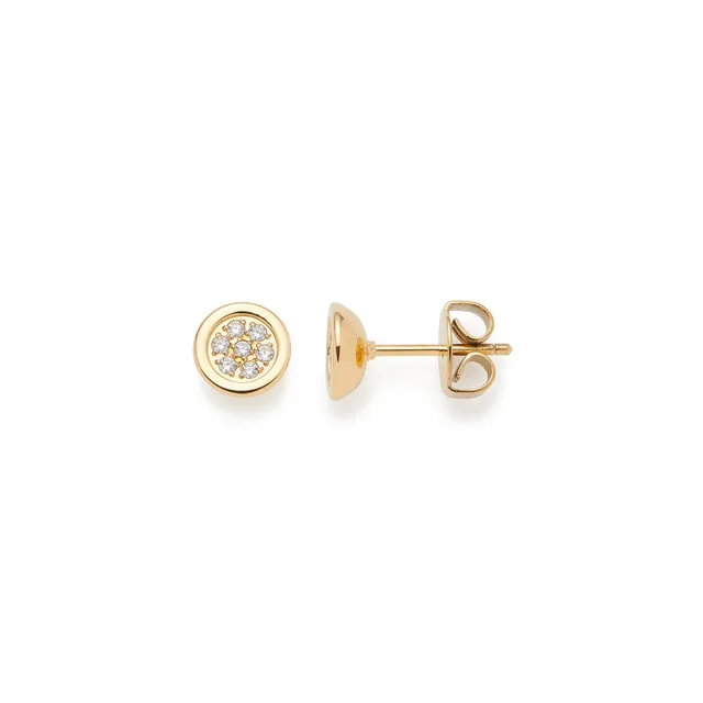 leonardo-catherine-clous-d-oreilles-dor-s-demi-coque image 1
