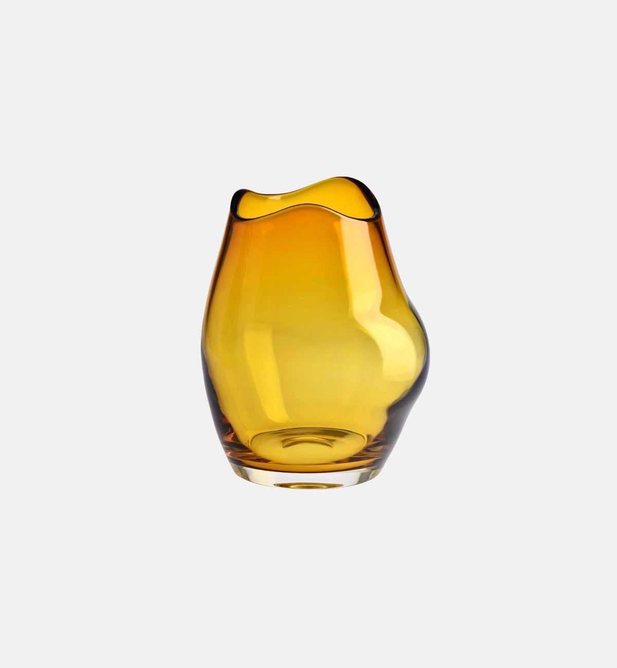krosno-gemstone-vase-ambre-28-cm image 2
