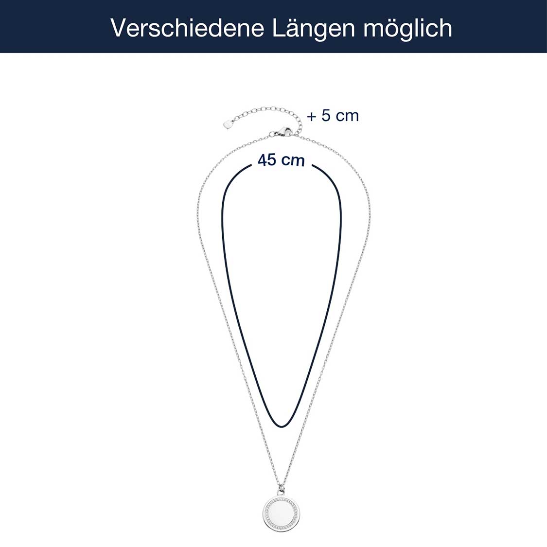 leonardo-ferrara-collier-45-cm-argent-gravable image 5