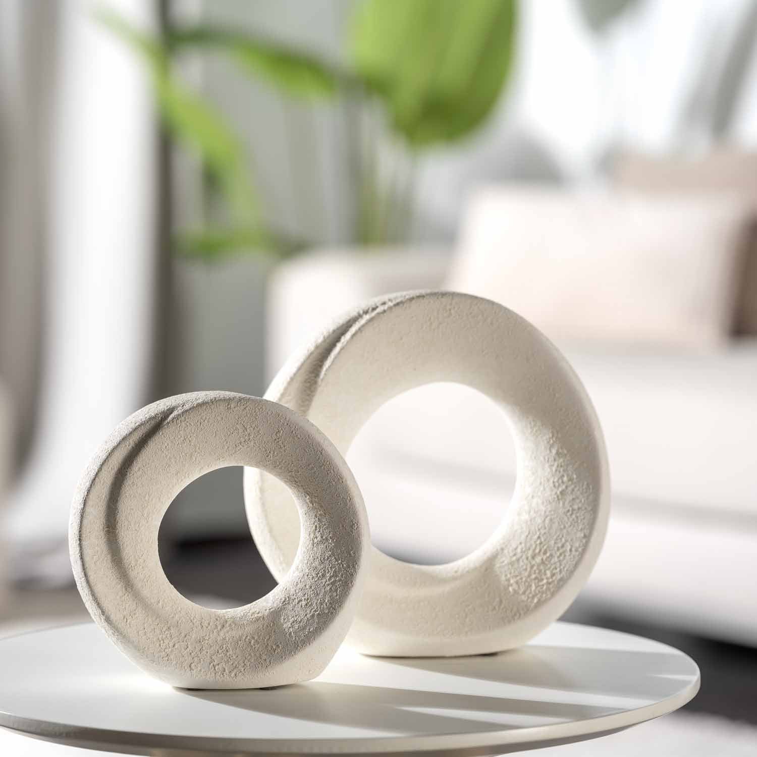 leonardo-oggetto-objet-d-co-c-ramique-17-cm-blanc image 2