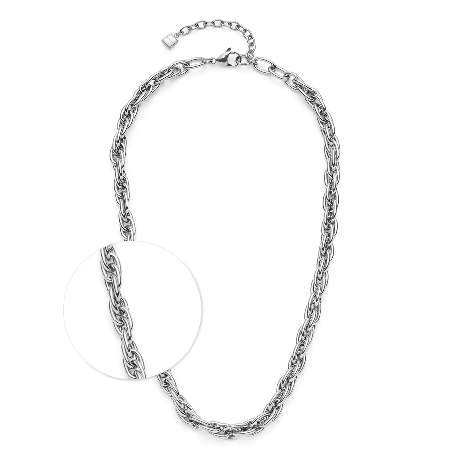 leonardo-sina-collier-maillons-45-cm-argent image 1