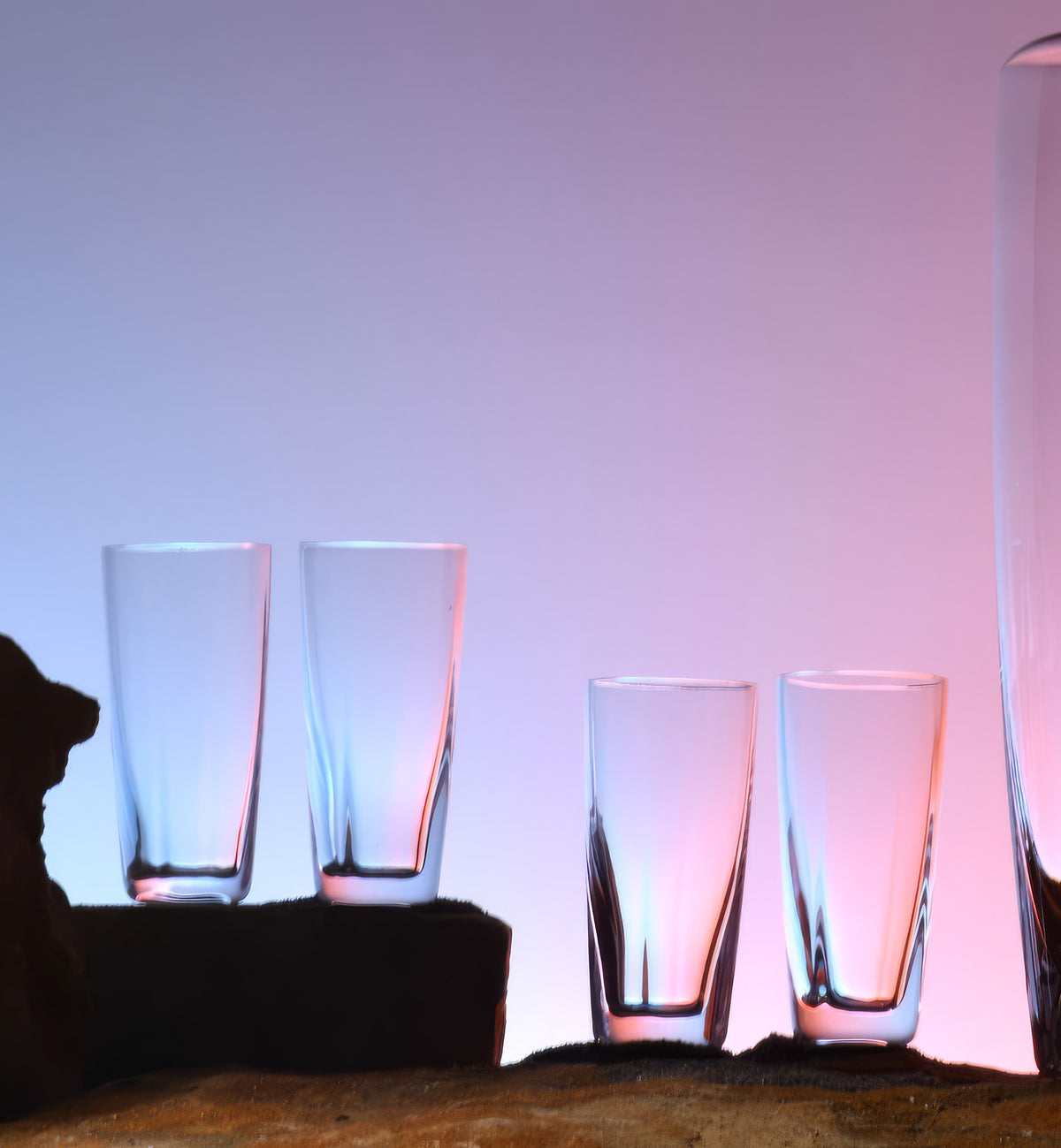 krosno-sky-verres-vodka-45-ml-lot-de-4-art-d-co image 3