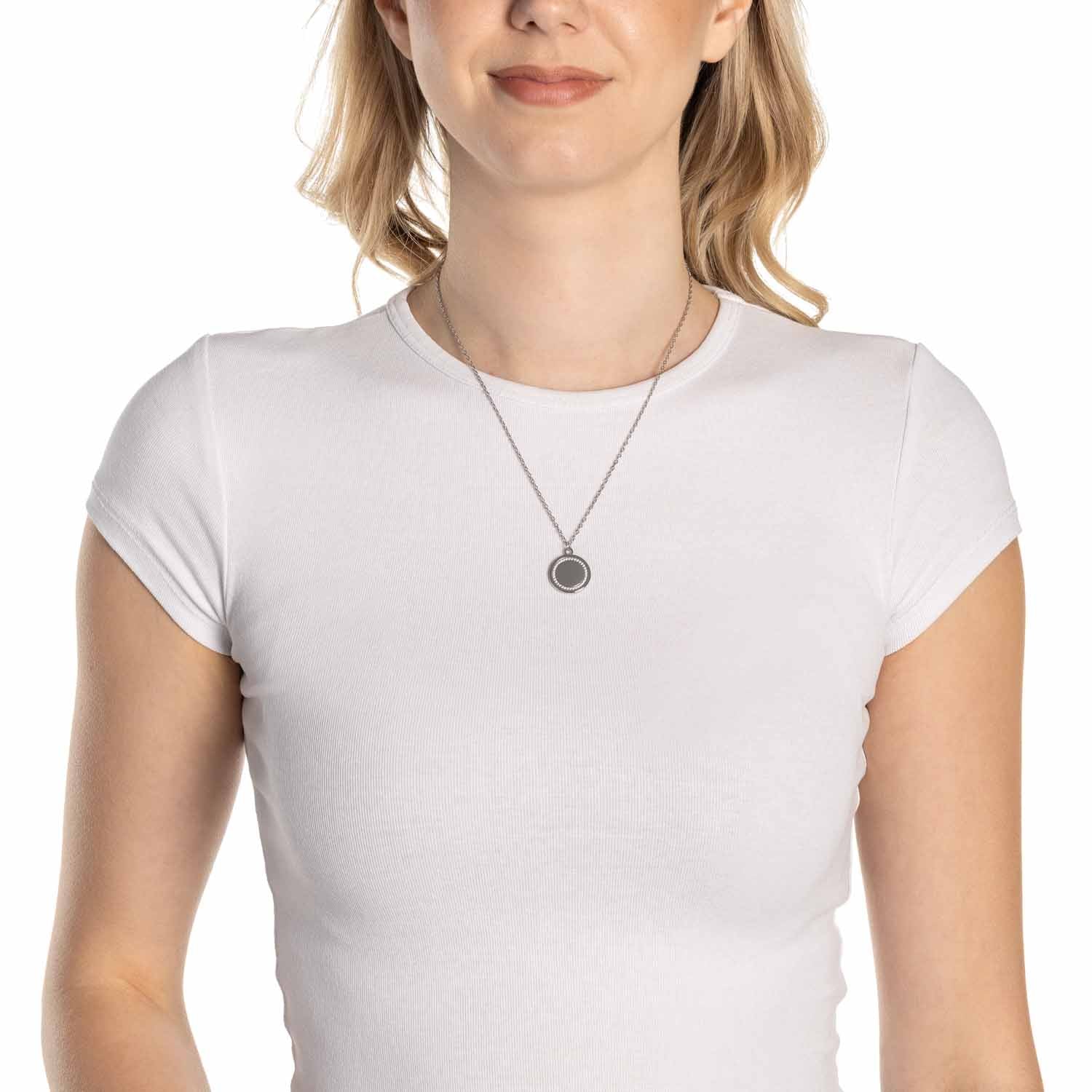 leonardo-ferrara-collier-45-cm-argent-gravable image 4