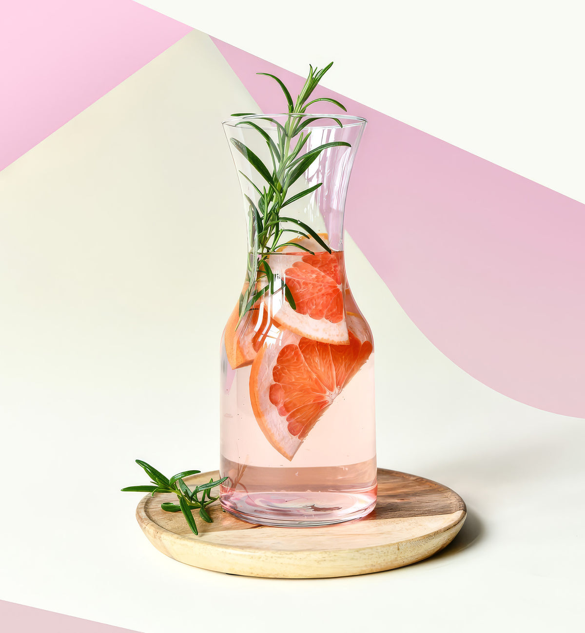 krosno-carafe-eau-900-ml-en-verre-transparent image 2
