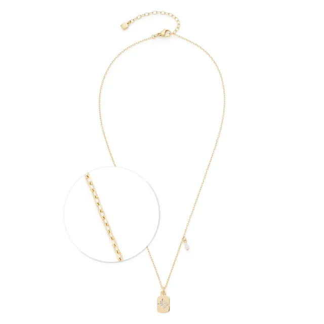 leonardo-amarila-collier-dor-42-cm-pendentif image 1