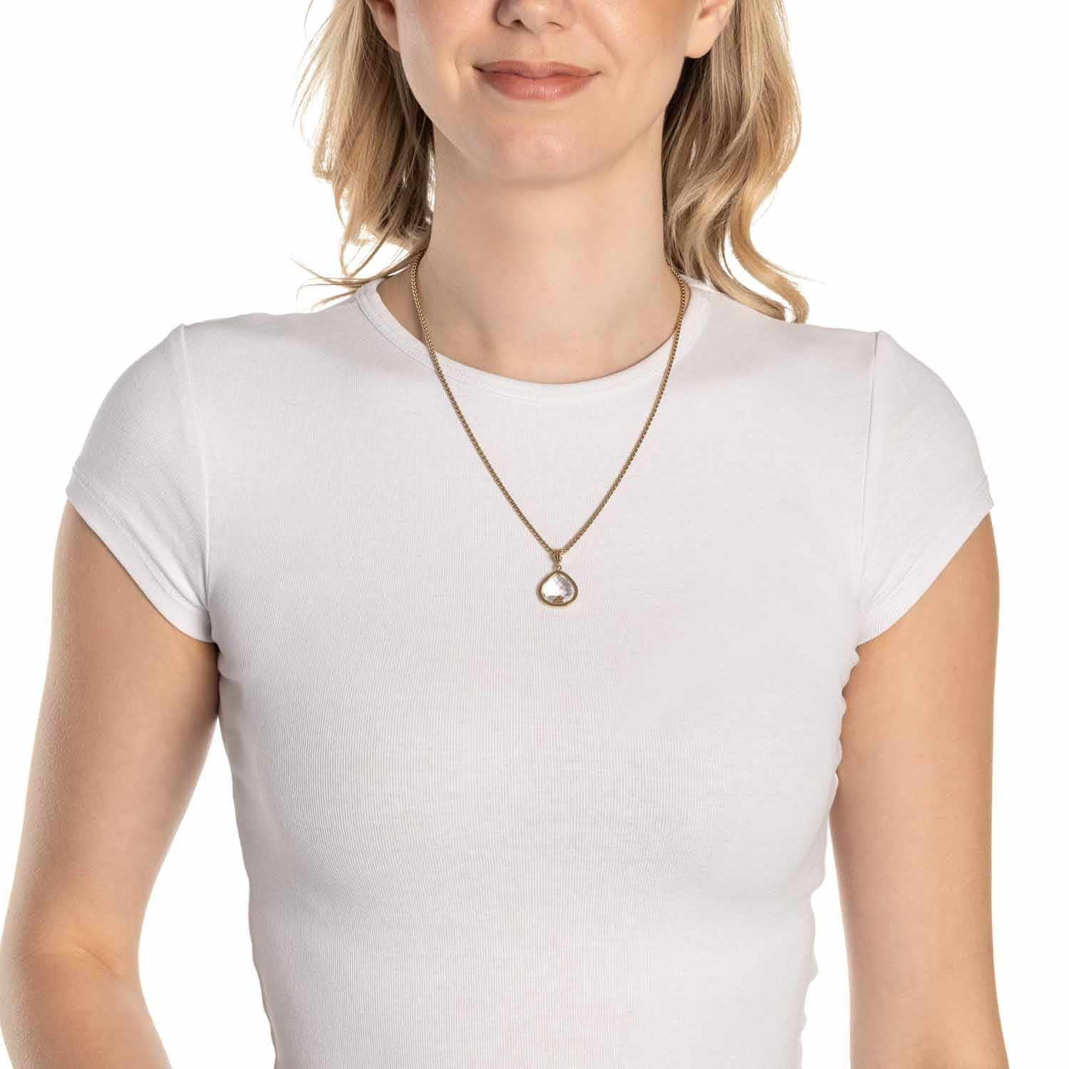 leonardo-juvinga-white-clip-mix-pendentif-dor-pierre-blanche image 3