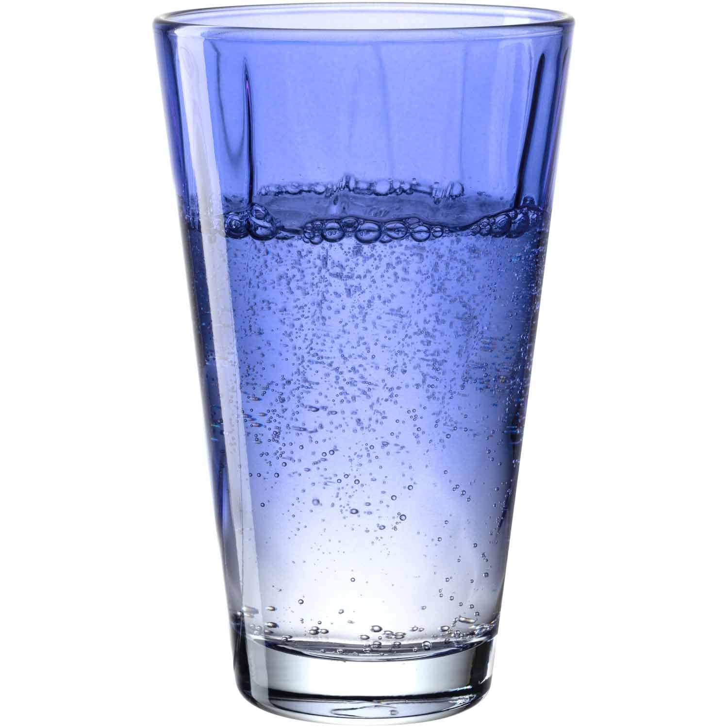 leonardo-twist-verre-eau-300-ml-bleu-lot-de-4-torsad image 2