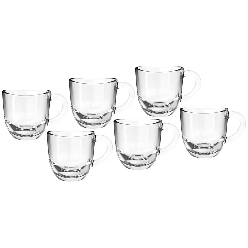leonardo-napoli-tasses-espresso-verre-80-ml-lot-de-6 image 1