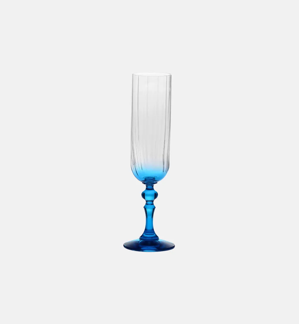 krosno-bubble-fl-te-champagne-tige-turquoise-200-ml image 1