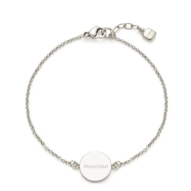 leonardo-marla-bracelet-argent-plaque-gravure-perso image 1