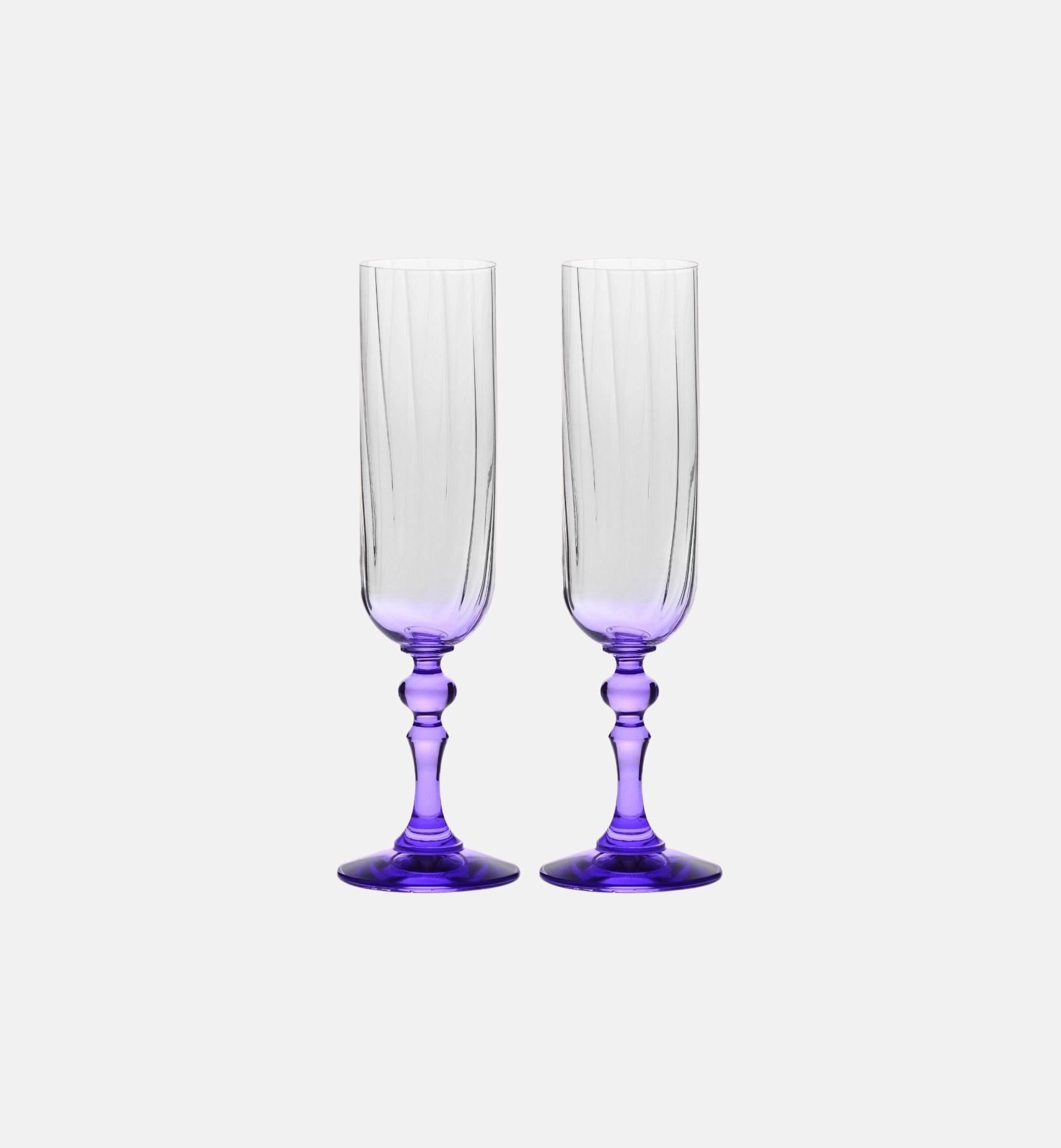 krosno-bubble-fl-te-champagne-pied-violet-200-ml image 2