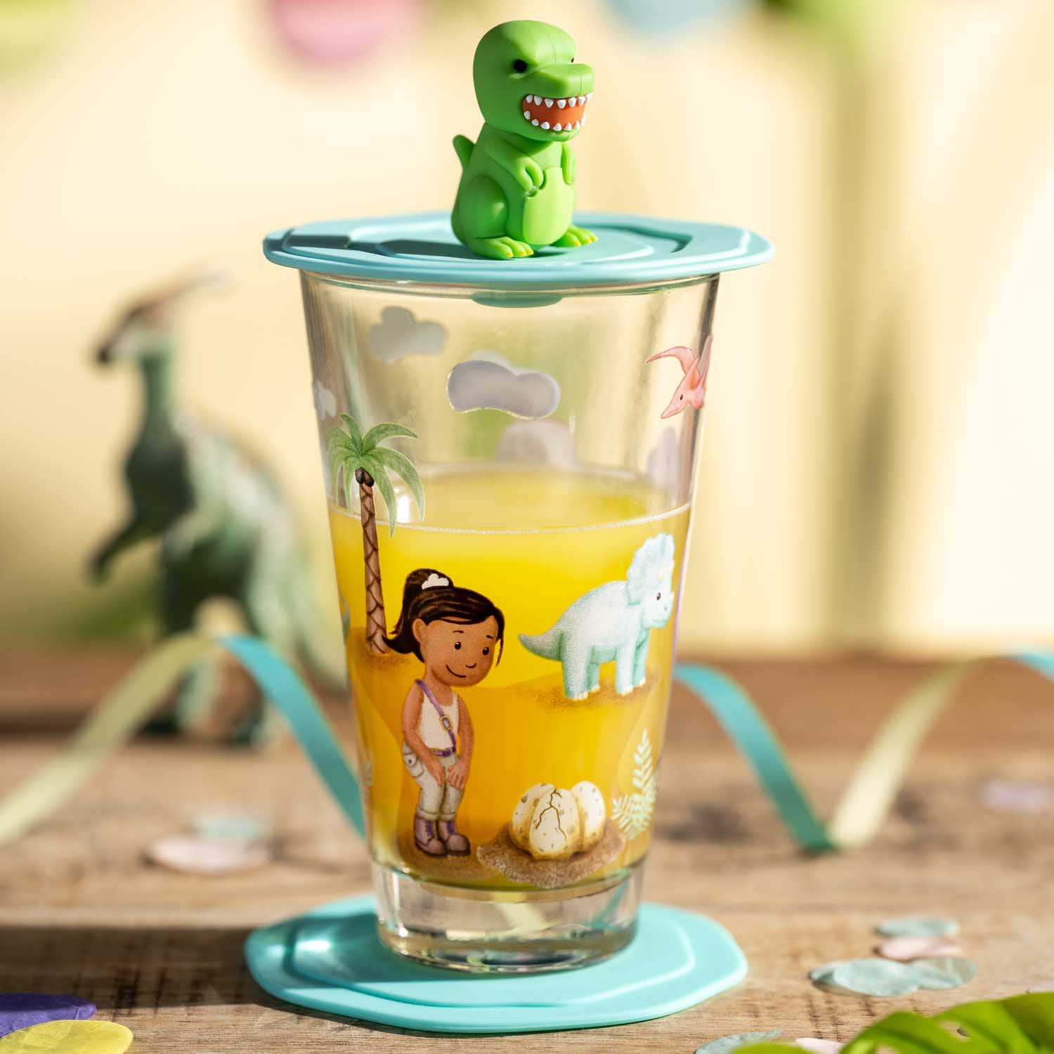 leonardo-bambini-avventura-dino-verre-enfant-300-ml-lot-3-pi-ces image 3